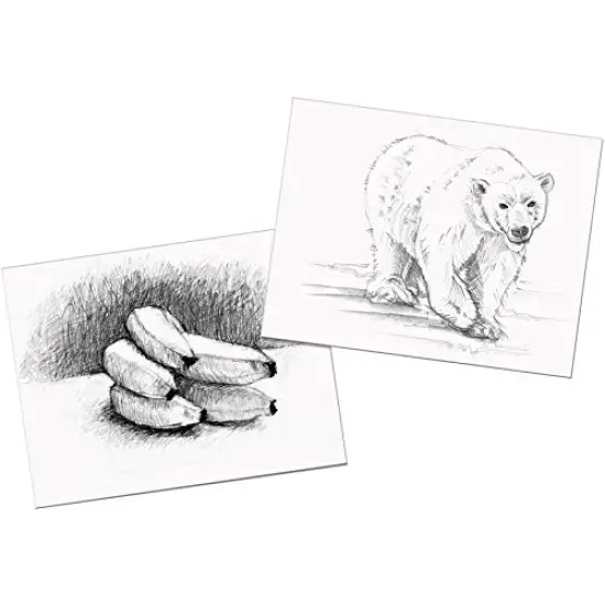 50 SheetsSketch Pad, 60 lbs. Heavyweight Drawing Paper. 9 x 12 {2}