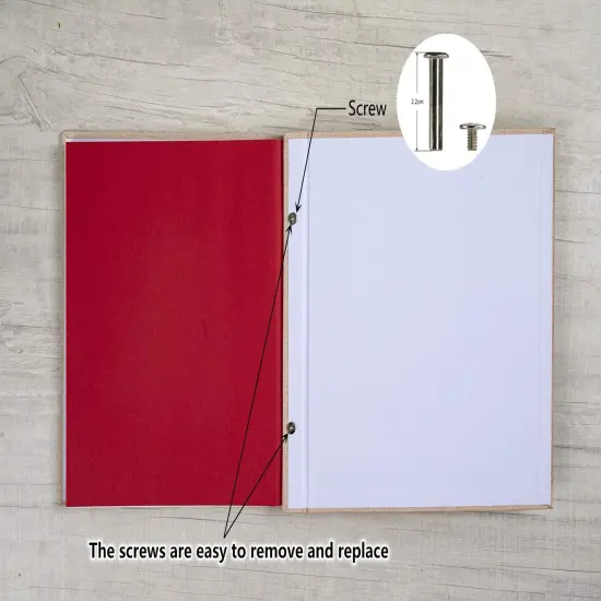 20 Refill Pages, 11x10.6 inches Photo Album Self Adhesive Scrapbook 20 Refill Pages for 11x10.6 inch 40 Pages Photo Album {4}