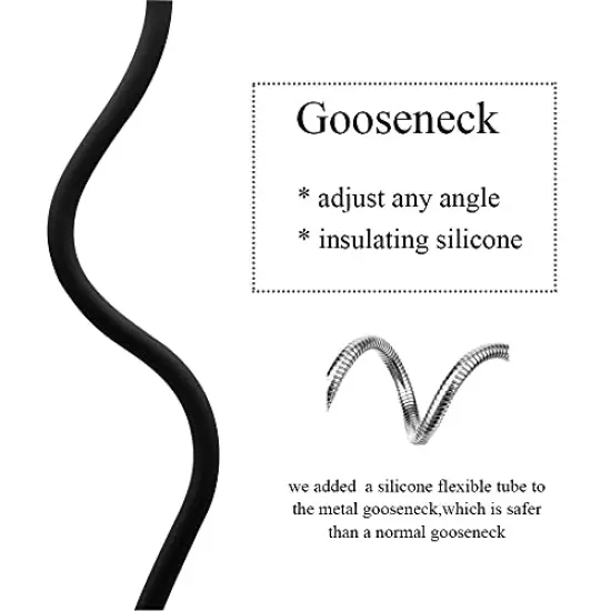 LED Sewing Machine Light,POWKER 30 LED Magnetic Mount Drill Press Light with Flexible Silone Coating Gooseneck for Sewing Machine, Drill Presses, Desks, Music Stands, Craft, Workbenches, Lathes Lamps {5}