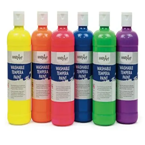 Tempera Fluorescent Paint Set {1}