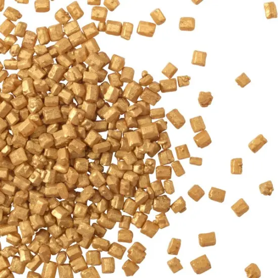 Gold Shimmer Rocks Sugar Candy Decorations {2}