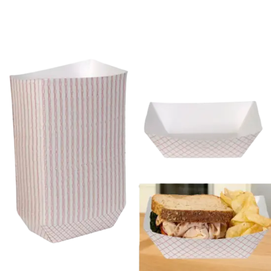 Kitcheniva Disposable Party Food & Snack Trays For Birthdays {2}