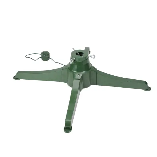 Northlight 25" Green Musical Rotating Christmas Tree Stand for Artificial Trees up to 7.5' {4}