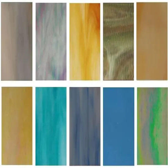 Wissmach Stained Glass Variety Pack (10 Sheet) {2}