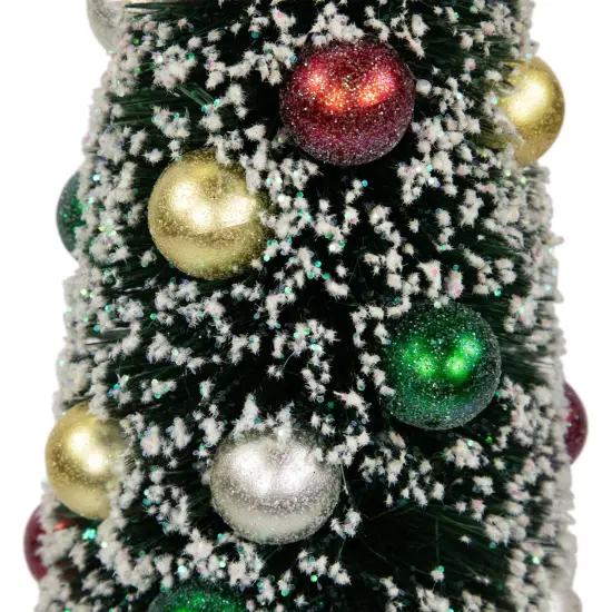 Northlight 12&rdquo; Green Frosted Sisal Pine Artificial Tree Christmas Tabletop Decor {6}