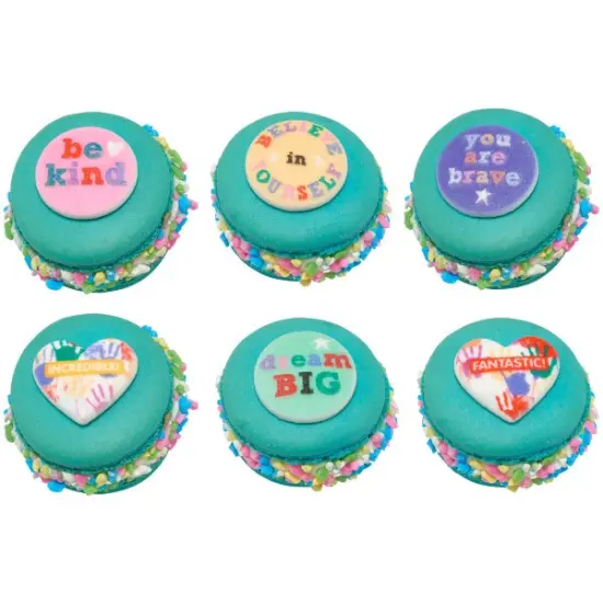 Tutti Frutti Flavored Crunch Candy Bits Sugar Candy Decorations {6}