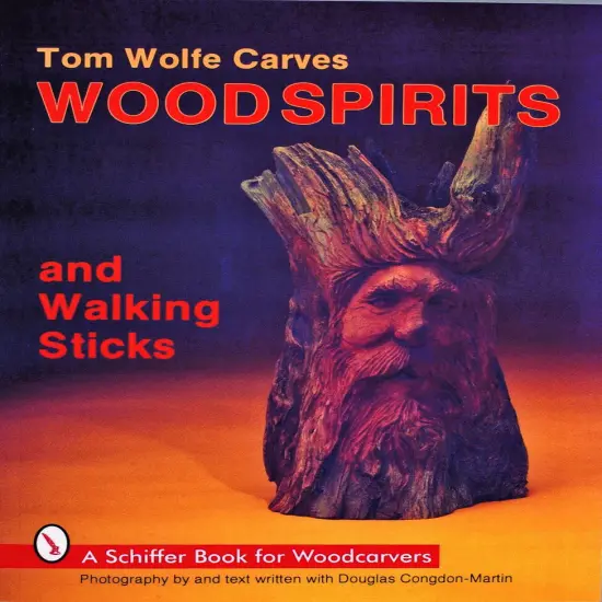 Tom Wolfe Carves Woodspirits and Walking Sticks {1}