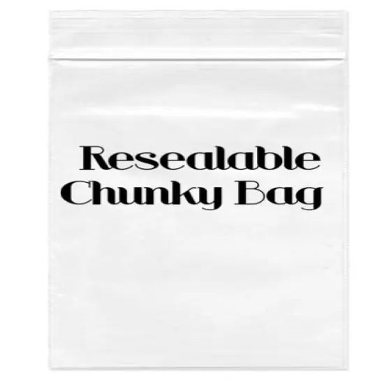 Resealable Chunky Bag 3x5" 4ml - Pack of 10 {1}