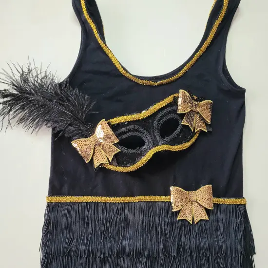 20 Yards of 4" Chainette Fringe Trim | 20 yard cut Black {6}