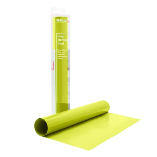 Matte Heat Transfer Vinyl, 700 Series by B-Flex, 20" Lime green {2}