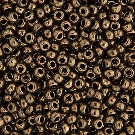 Miyuki 250g Metallic Round Rocailles Seed Beads, 11/0 Chocolate #461 {1}