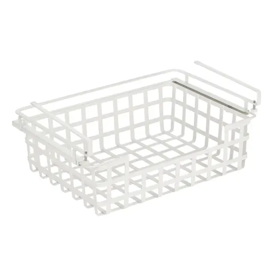 Nate Home by Nate Berkus Under Shelf Hanging Pull Out Wire Basket {5}