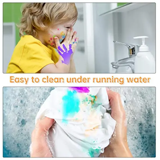 Ink Pad, 15 Colors Finger Washable Stamp Pads for Kids {5}