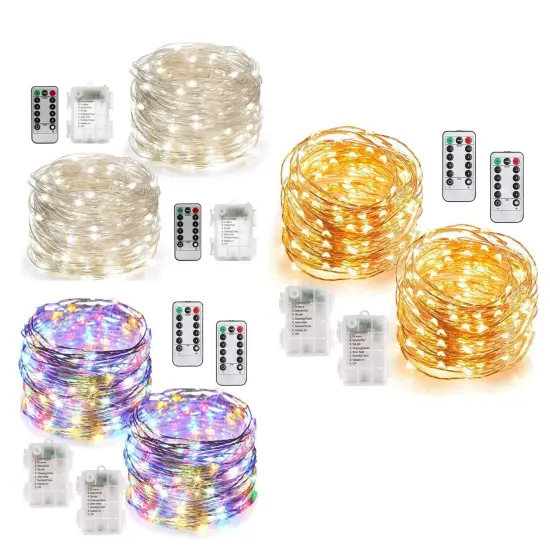 Battery Operated String Lights Waterproof Rope Lights {2}