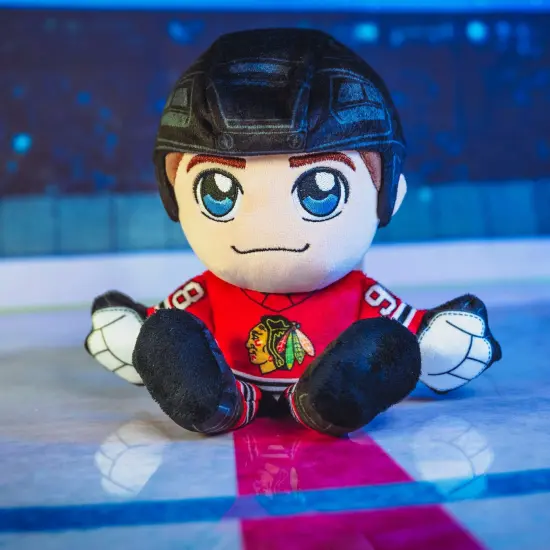 Bleacher Creatures Chicago Blackhawks Connor Bedard 8" Kuricha Sitting Plush {4}