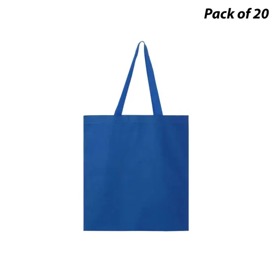 Q-Tees&reg; Promotional Tote Royal blue {1}