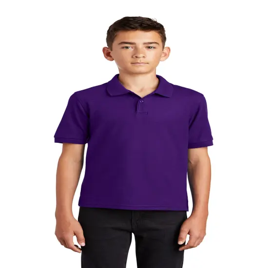 Polo Shirt for Youth's Trendy Fashion | RADYAN&reg; Purple {1}