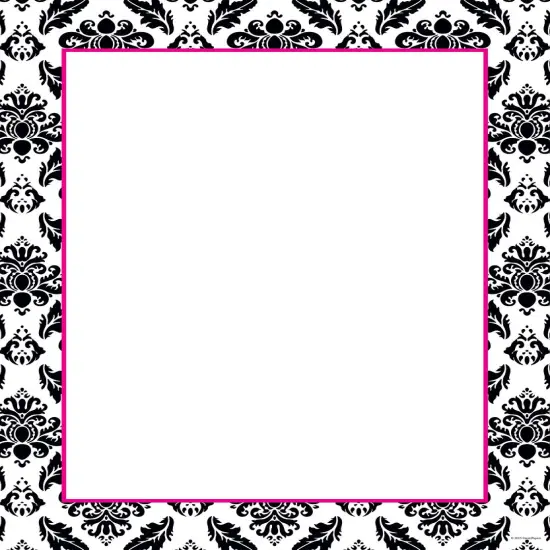 Great Papers! Black and White Damask Stationery Letterhead, Invitations and Announcements, Printer Friendly, 8.5"x11", 80 Pack {1}