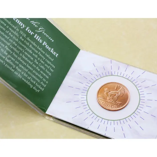 A Penny For His Pocket and A Sixpence For Her Shoe Coin Wedding Set {5}