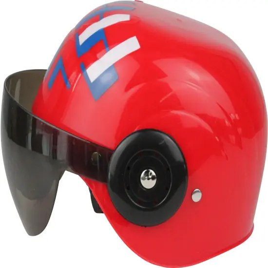 Child's Red Air Force Fighter Pilot Helmet Costume Accessory {3}