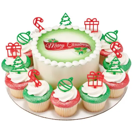 Holiday Icons DecoPics&reg; Cupcake Decoration, 12ct {2}