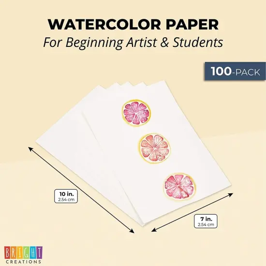 Cold Press Watercolor Paper for Artists and Beginners. {3}