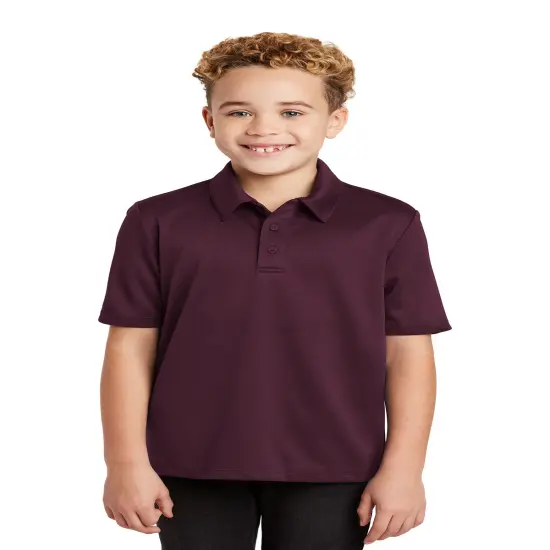 Posicharge Polo Shirts For Youths | RADYAN&reg; Red {6}