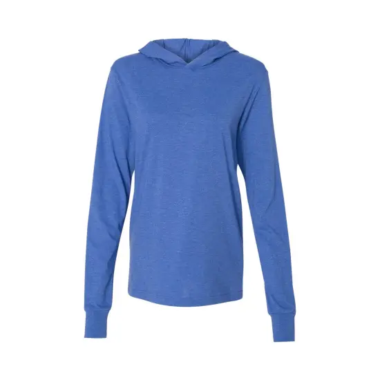 BELLA + CANVAS&reg; Jersey Hooded Long Sleeve Tee {3}