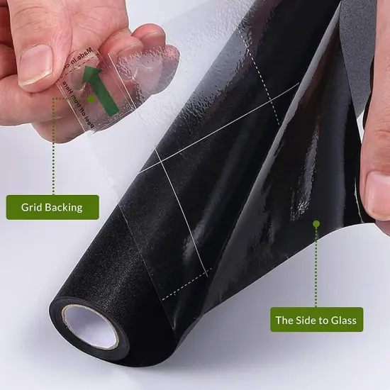 Kitcheniva Blackout Window Film Light Blocking {4}