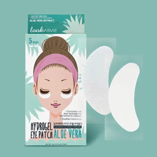LOOK AT ME Hydrogel Eye Patches, 5 pairs (6 Types) VITIAMIN E SQUALANE {4}