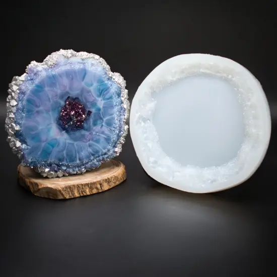 Handmade Crystal Edge Silicone Mold C {1}