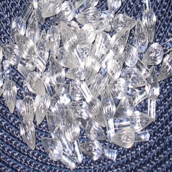 Kitcheniva 25 Pcs Ceramic Christmas Tree Bulbs Lights Clear {1}