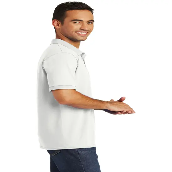 Port & Company&reg; Collared Core Blend Jersey Knit Polo Jet black {3}