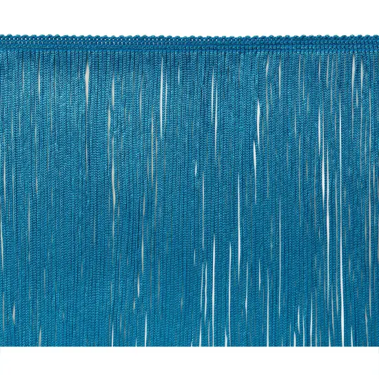 10 Yards of 4" Chainette Fringe Trim | 10 yard cut Blue {1}