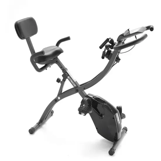 FITNATION Echelon Flex Express Folding Exercise Bike: Magnetic, Foldable, Upright/Recumbent, {1}