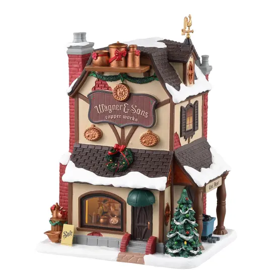 Lemax&copy; Caddington Village&trade;: Wagner & Sons Copper Works {1}