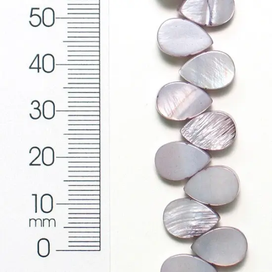 6 Packs of Tinted Shell Teardrop 8 in Strand Pack of 2 {1}