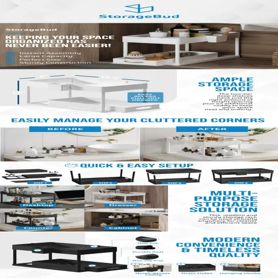StorageBud Under Sink Organizers {7}