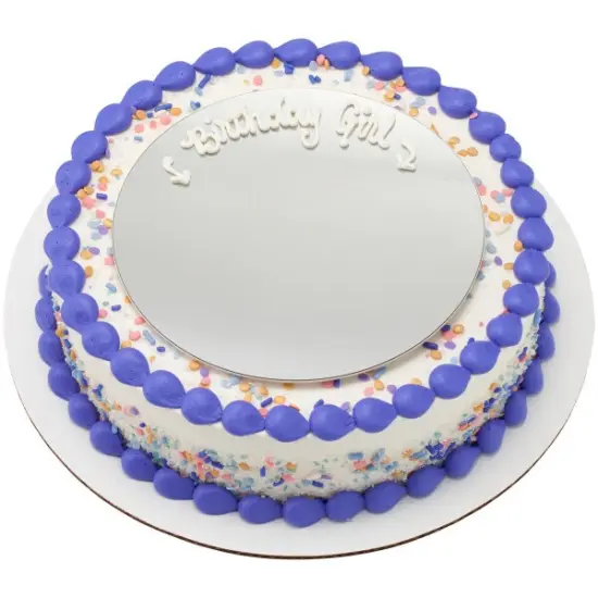 Mirror Layon Cake Decoration, 1ct {5}