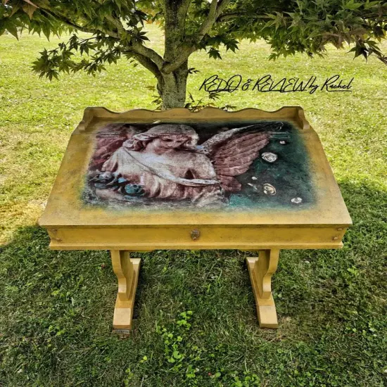 Angel in the Garden- Painting Lady Designs Decoupage and Mixed Media Papers (medium) {3}