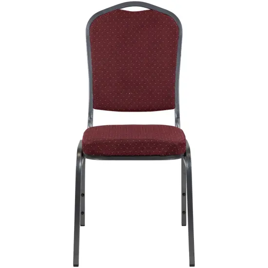 GCI Crown Back Stackable Banquet Chair - Red {1}