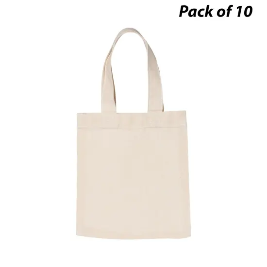 OAD&reg; Small Canvas Tote | 6 oz./lyd, 100% cotton canvas Natural {1}