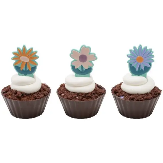 Locally Grown Forks DecoPics Cupcake Decoration, 12ct {4}