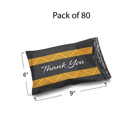 Poly Mailer Envelopes - 6 x 9 Multi Design Weight - 0.25 to 1 pound {1}