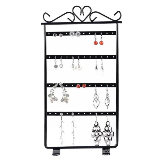 Kitcheniva Jewelry Metal Stand Holder Black {1}