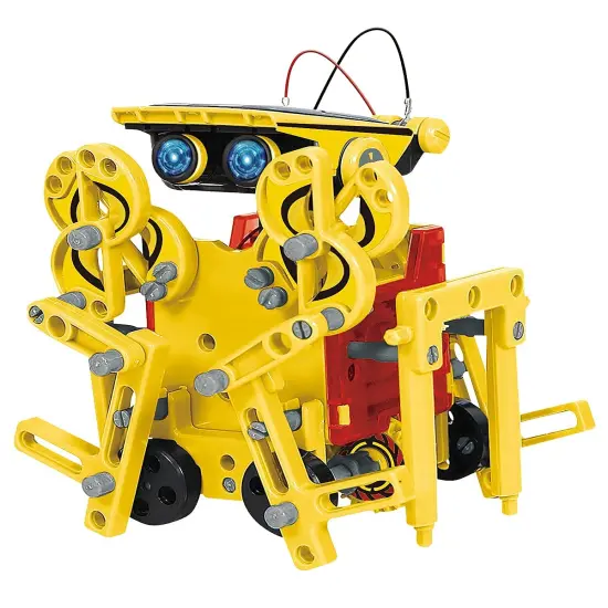 Solar Robot Kit for Kids Age 8-12, 12-in-1 Build Your Own Robot with Solar Panel & Battery Power, Science Engineering Christmas Birthday Idea Gifts for Boy Age 8 9 10 11 12 {4}