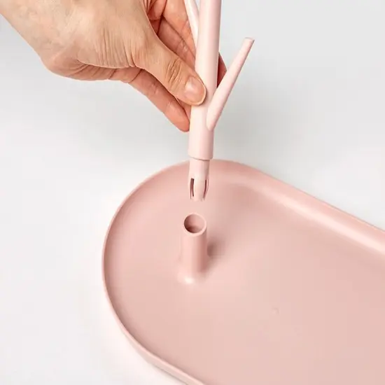 Roi Tray for beauty accessories and jewelry, Pink {4}