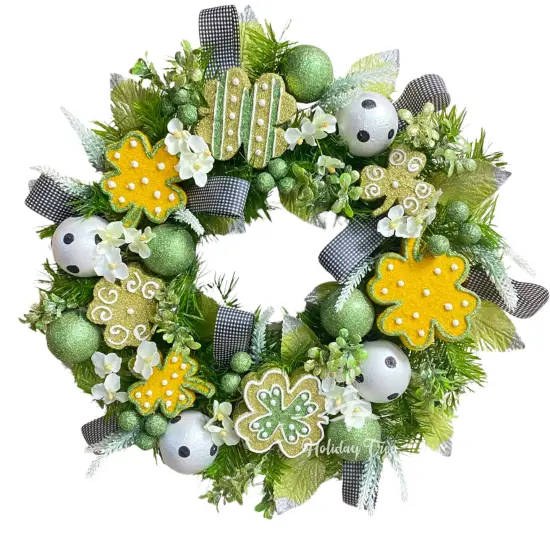 St. Patrick's Day Wreath {1}