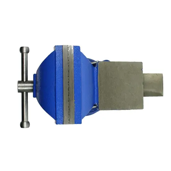 Kitcheniva 5" Heavy Duty Steel Bench Vise Anvil Swivel Table Top Clamp {4}