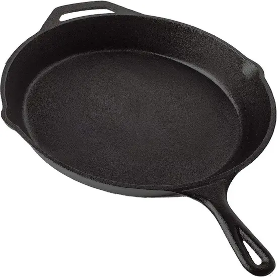 12" Pre-Seasoned Cast Iron Skillet - Oven-Safe, Non-Stick {1}
